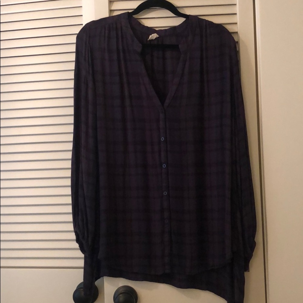 Plaid O’Neill Top